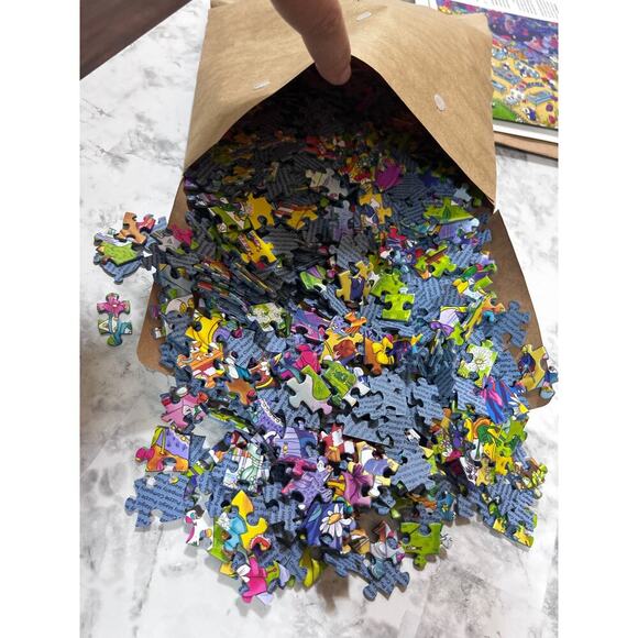 The Forest Feast 1000 Jigsaw Puzzle Magic Puzzle Company Series Two S. Coleman - Picture 12 of 12